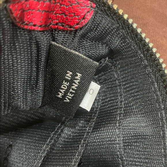 Coach Metallic Red Wristlet - Picture 4 of 10